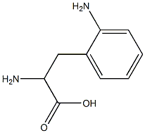 2-氨基-DL-苯丙氨酸 结构式