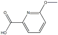 2-甲氧基吡啶-6-甲酸 结构式