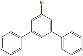 3,5-二苯基-1-溴苯 结构式