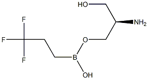 3,3,3-三氟丙基硼酸频呐醇酯 结构式