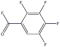 2,3,4,5-四氟苯甲酰氟 结构式
