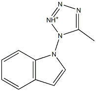 5-甲基-1-巯基四氮唑 结构式