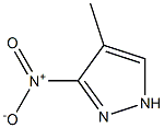 4-甲基-3-硝基吡唑 结构式