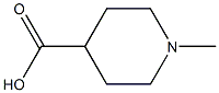 N-甲基哌啶-4-甲酸 结构式