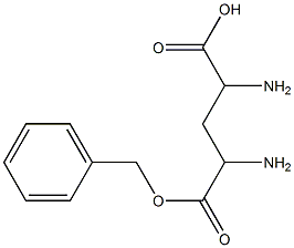 苄氧羰基-L-2,4-二氨基丁酸 结构式