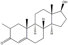 甲基睾丸素原料 结构式