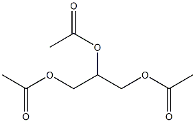 三醋酸甘油酯(工业级) 结构式