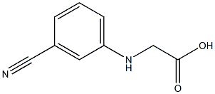 3-氰基-D-苯甘氨酸 结构式