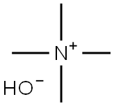 氢氧化四甲基铵试液(药典) 结构式