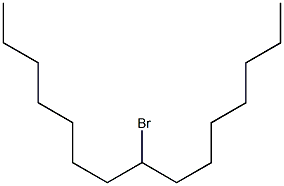8-溴十五烷 结构式