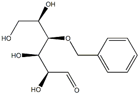 4-O-苄基D甘露糖 结构式