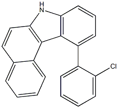 11-(2-氯苯基)-7H-苯并咔唑 结构式