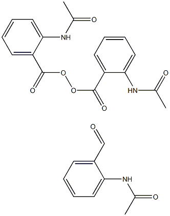 o-Acetamidobenzoic acid (2-Acetylamino Benzoic Acid) (N-Acetylanthranilic acid) 结构式