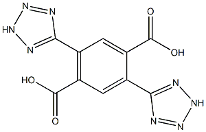 2.5-二四氮唑对苯二甲酸 结构式