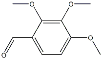 2,3,4-三甲氧基苯甲醛 标准品 结构式