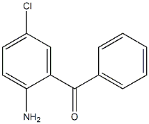 2-氨基-5-氯二苯酮(氯氮卓杂质I) 标准品 结构式