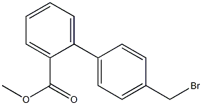 4′-溴甲基-联苯-2-甲酸甲酯(替米沙坦杂质) 标准品 结构式