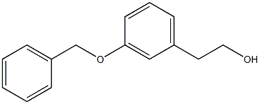 3-Benzyloxyphenethyl alcohol 结构式