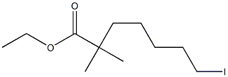 ethyl 7-iodo-2,2-dimethylheptanoate 结构式