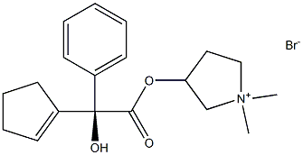 去二氢格隆溴铵 结构式