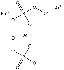 Barium Peroxyphosphate 结构式