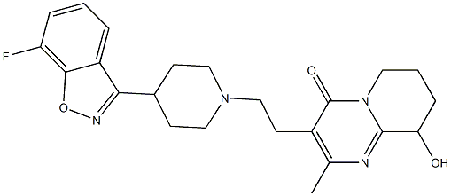利培酮杂质O 结构式