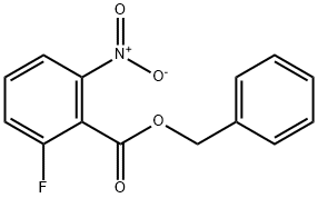 Benzyl 2-fluoro-6-nitrobenzoate 结构式
