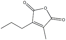 2-Methyl-3-propylmaleic Anhydride 结构式