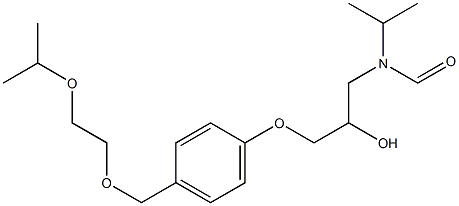 N-Formyl Bisoprolol 结构式