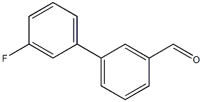 3'-氟二苯-3-甲醛 结构式