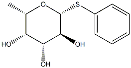 Phenyl b-L-thiofucopyranoside 结构式