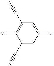 2,5-Dichloro-1,3-benzenedicarbonitrile 结构式