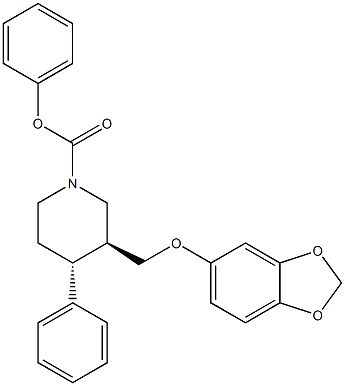 帕罗西汀杂质25 结构式