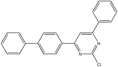 4 - ([1,1'-联苯] -4-基)-2-氯-6-苯基嘧啶 结构式