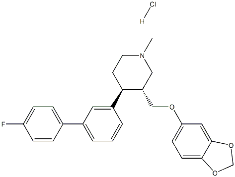 帕罗西汀杂质36 结构式