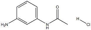 间氨基乙酰苯胺盐酸盐 结构式