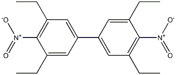 3,3',5,5',-四乙基-4,4'-二硝基联苯 结构式