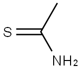 硫代乙酰胺包装 结构式