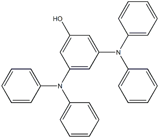 3,5-双(二苯基氨基)苯酚 结构式