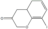 8-碘-3-二氢色原酮 结构式