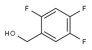 2,4,5-三氟苄醇 结构式