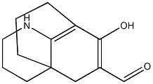 8-HYDROXY-2,3,6,7-TETRAHYDRO-1H,5H-PYRIDO3,2,1-IJQUINOLINE-9-CARBALDEHYDE 结构式