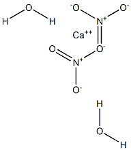 Calcium nitrate dihydrate 结构式