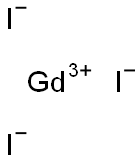 Gadolinium(III) iodide 结构式