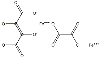 Iron(III) oxalate 结构式