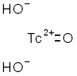 Oxytechnetium(IV) dihydroxide 结构式