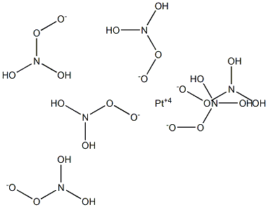 Platinum(IV) hexaammonia tetrahydroxide 结构式