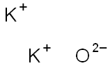 Potassium oxide 结构式