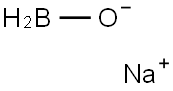 Sodium boron hydroxide 结构式