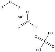 Sodium nitrate sulfate hydrate 结构式
